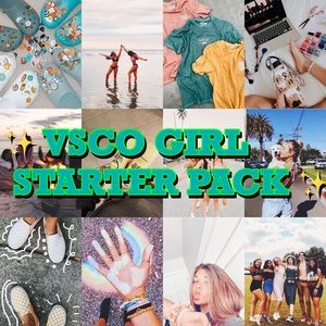 ✨Trendy VSCO Girl Starter Pack